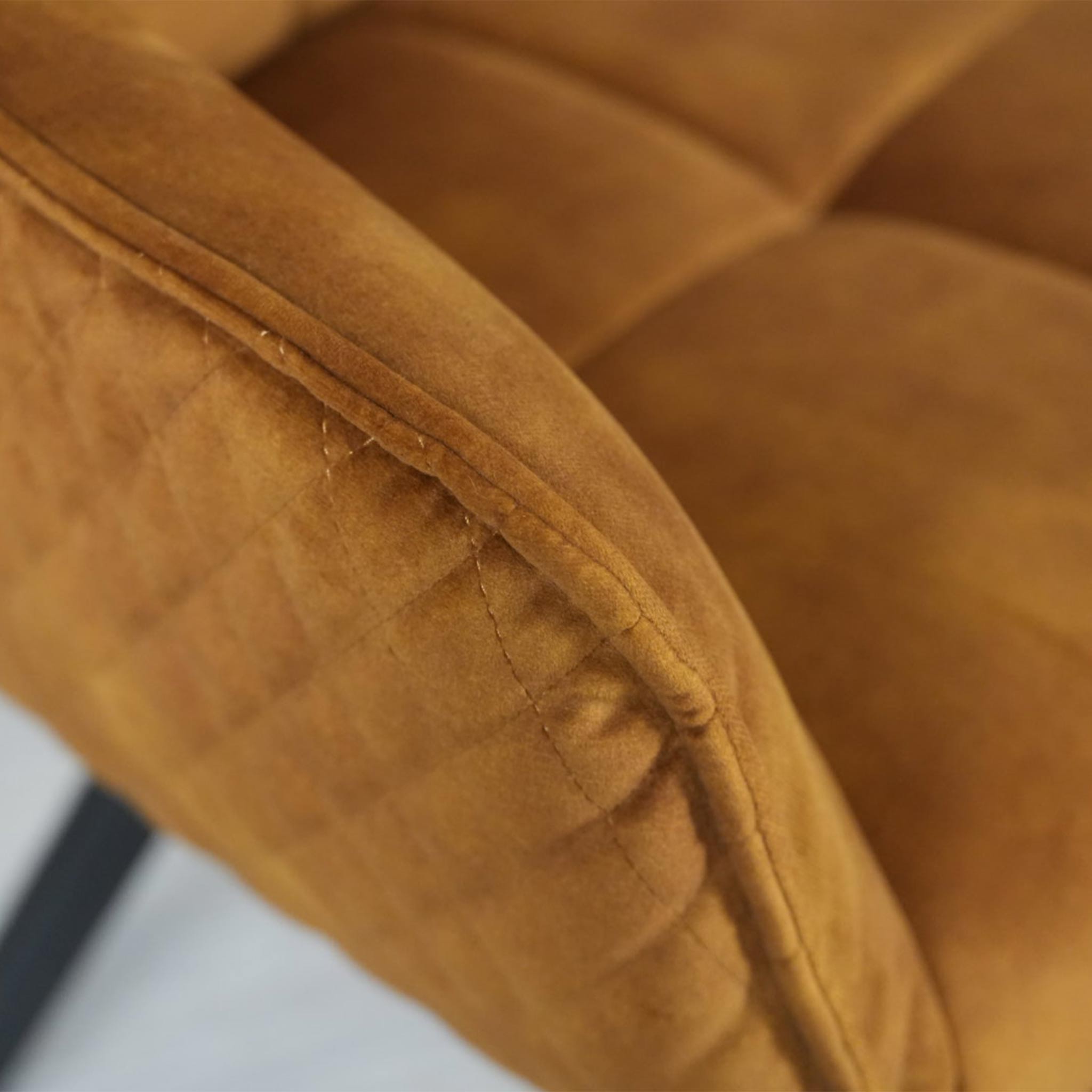 Stuhl Drehbar 360 grad Stoff / Braun