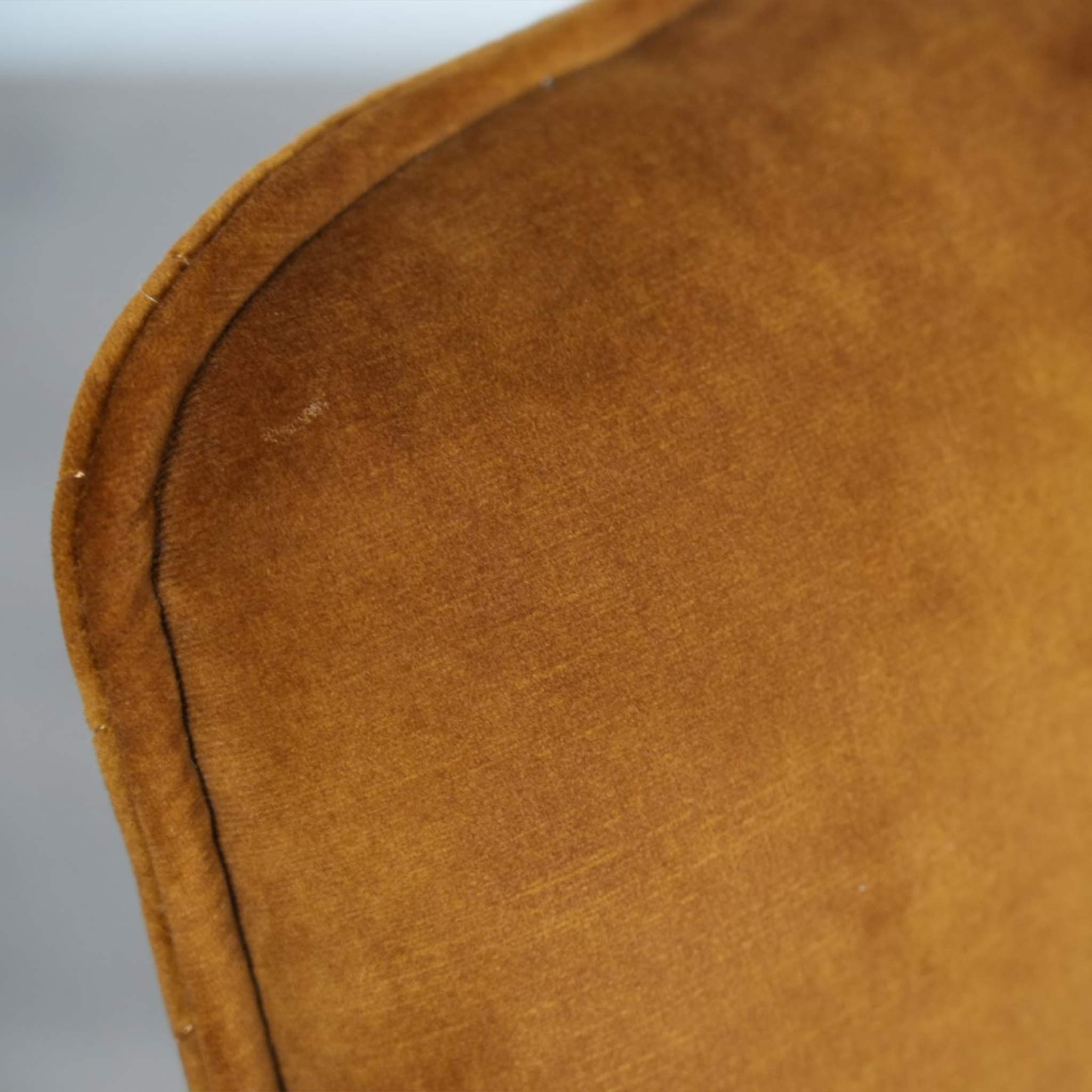 Stuhl Drehbar 360 grad Stoff / Braun