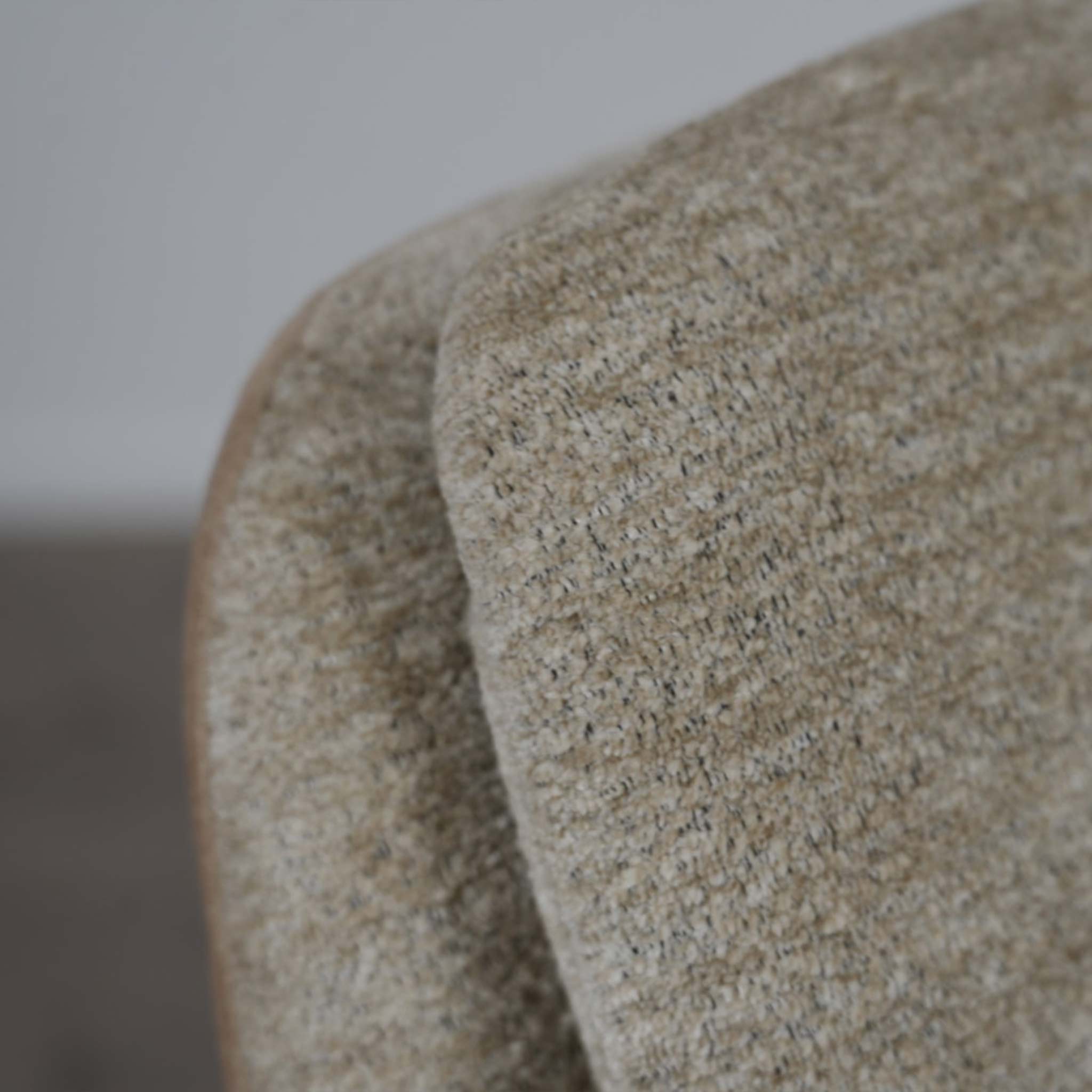 Stuhl 360 grad drehbar Stoff / Beige