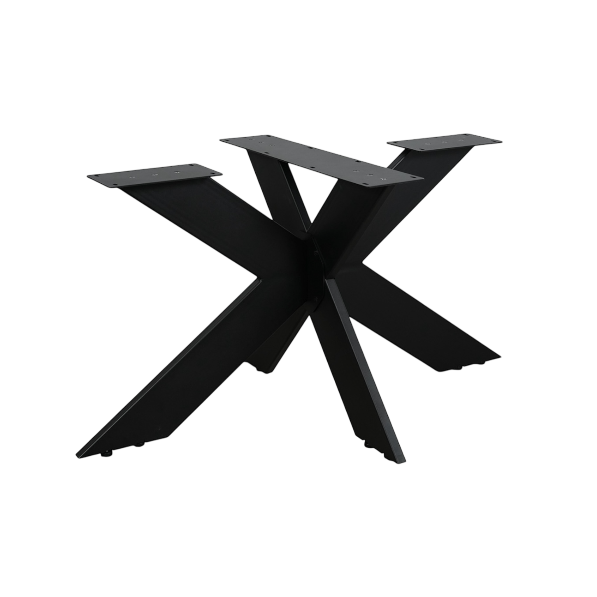 Tischgestell Spider Slim X-Design / Schwarz